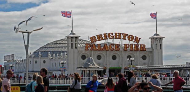 Entrance to Brighton's Palace Pier 