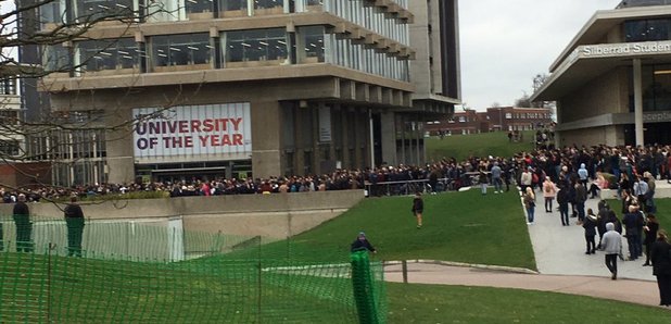 Uni of Essex evacuation