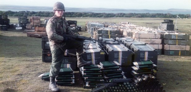 Brian in the Falklands