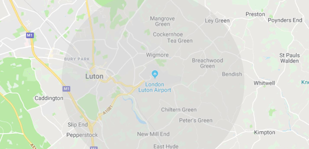 Luton No Drone Flying Zone