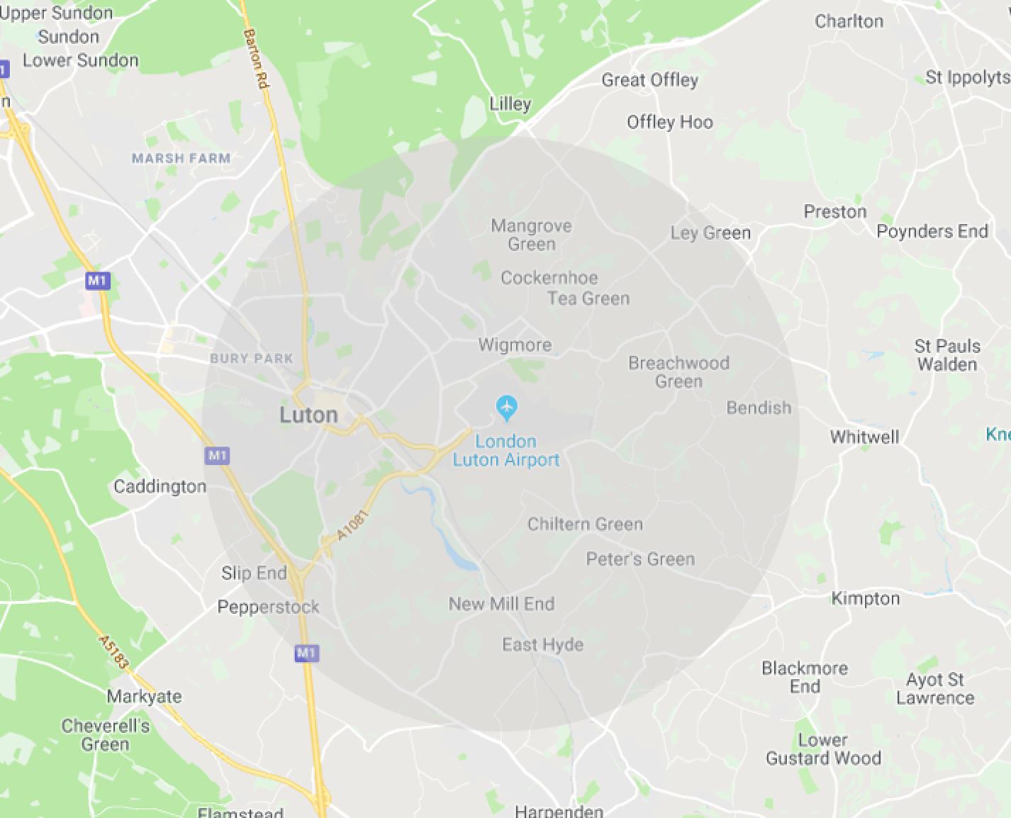 Luton No Drone Flying Zone