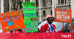 brexit heart protest
