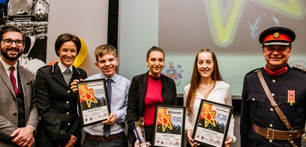 Sophie Burba named Lancashire Young Citizen of the