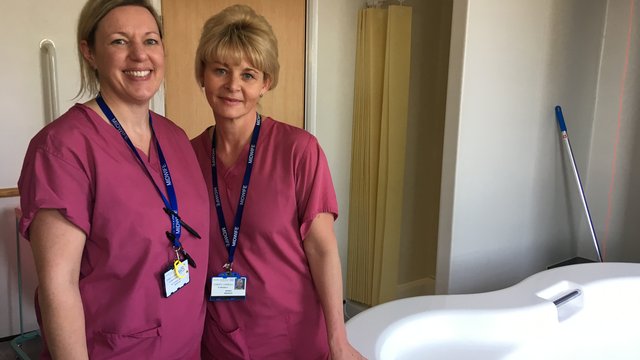 Midwives at St Michael's Hospital