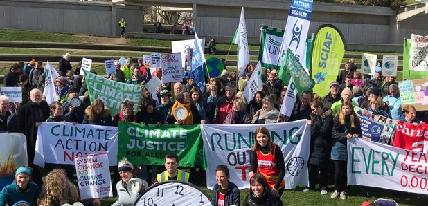 Climate protesters