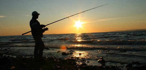 Man fishing