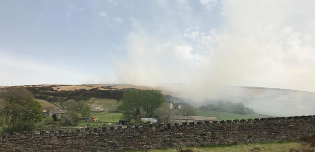 Marsden Moor fire