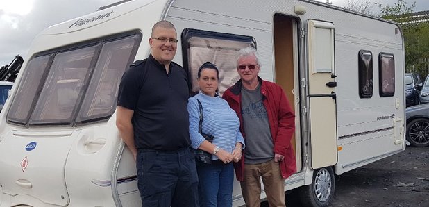 Caravan stolen from terminally-ill Bristol man fou