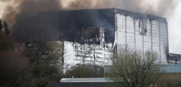 Ocado warehouse fire