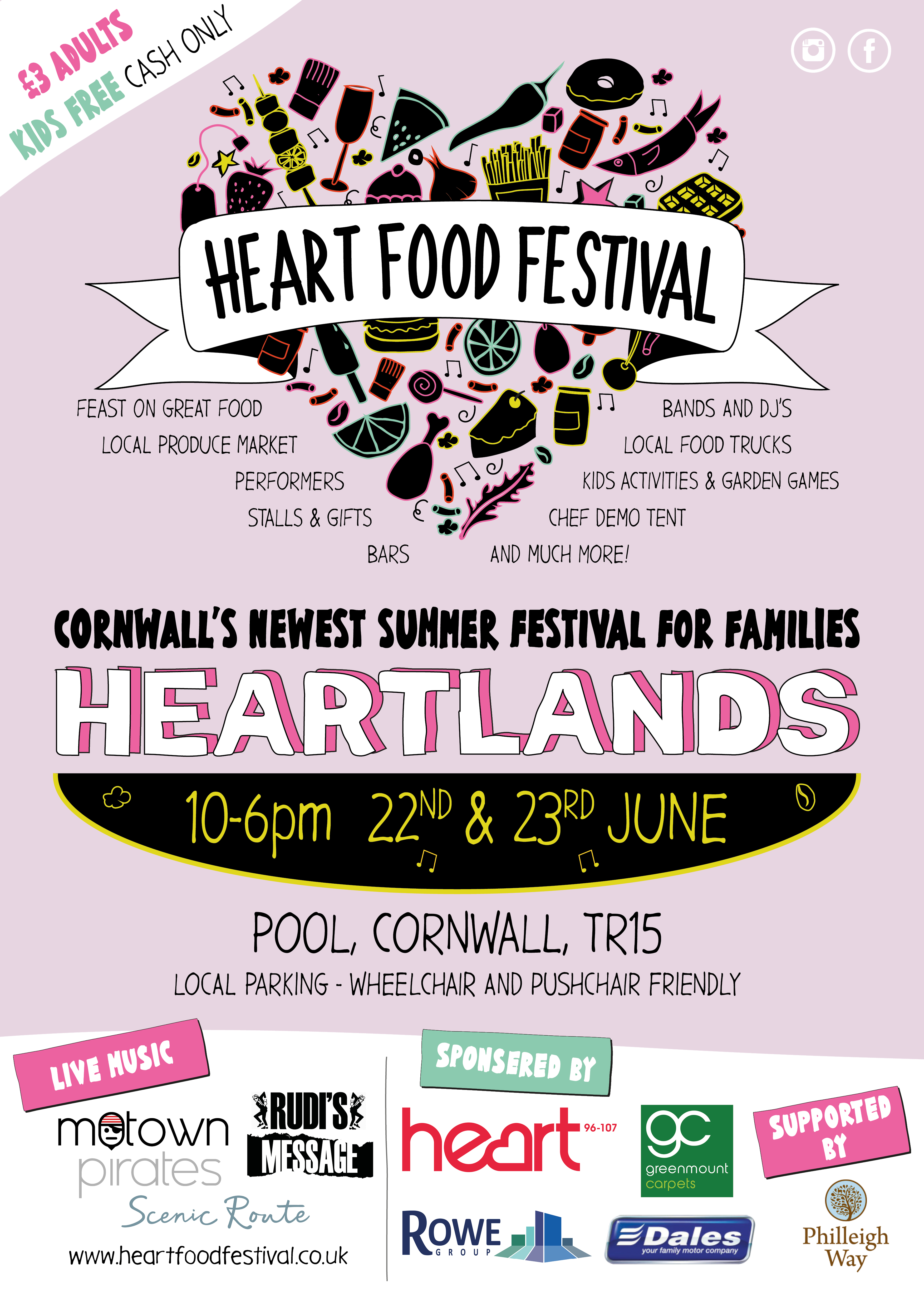 Heart Food Festival Poster 2