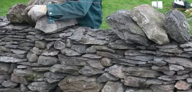 Dry stone walling