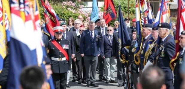 D-day veterans in Southsea June 6