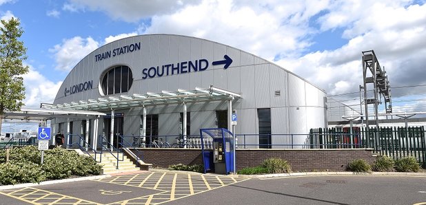 London Southend Airport train station