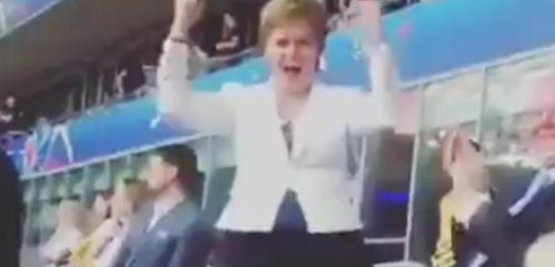 Nicola Sturgeon women's world cup