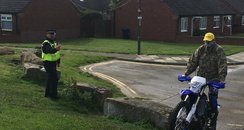 DNA spray to tackle rogue motorbike rider