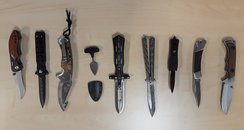 Seized knives bought online