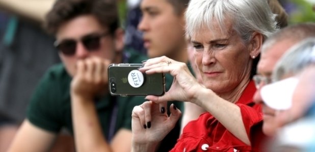 Judy Murray Wimbledon