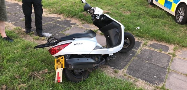 WMP recovered moped