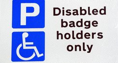 Blue Badge parking