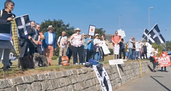 Campaigners in Cornwall