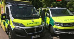 New East of England Ambo Service ambulances