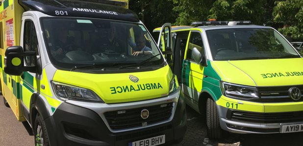 New East of England Ambo Service ambulances