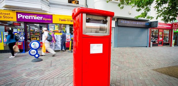 Royal Mail parcel postbox