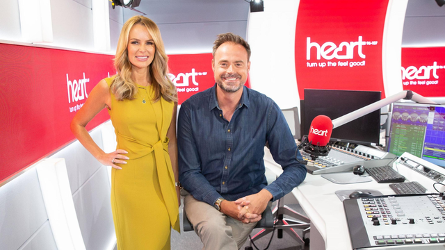 Heart Breakfast With Jamie Theakston And Amanda Holden On Heart Heart