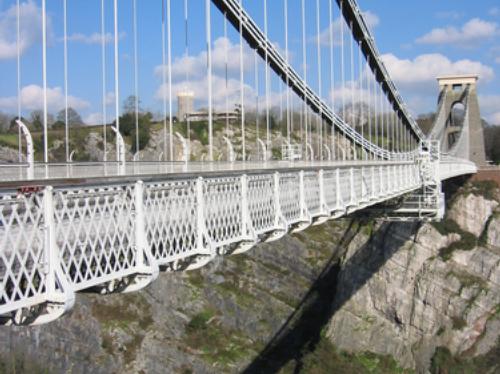 View of the Suspension Bridge