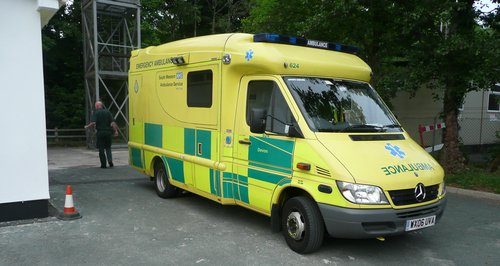 Ambulance in Plymouth