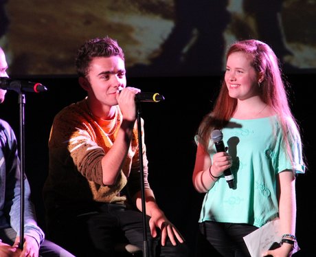 Secret gig with The Wanted