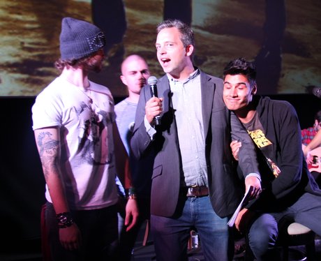 Secret gig with The Wanted