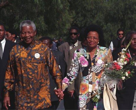 Nelson Mandela married Graca Machel in 1998 and they were ...