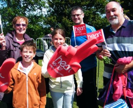 Did you bump into the Heart Angels at Eastbourne R