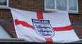 Image 5: England flag on Bedford house